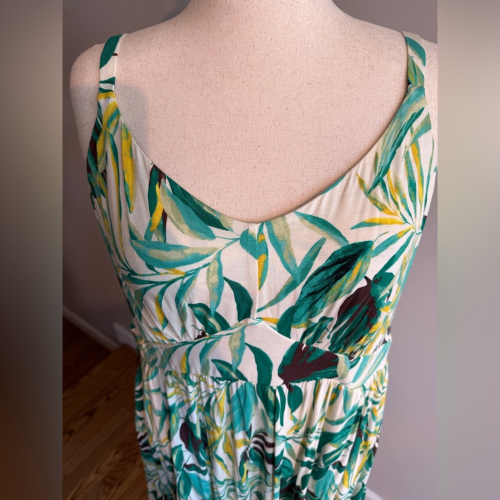 NWT Torrid Super Soft Tropical Print Midi Dress - Torrid Size 3 (22-24, 3X) - Picture 6 of 16